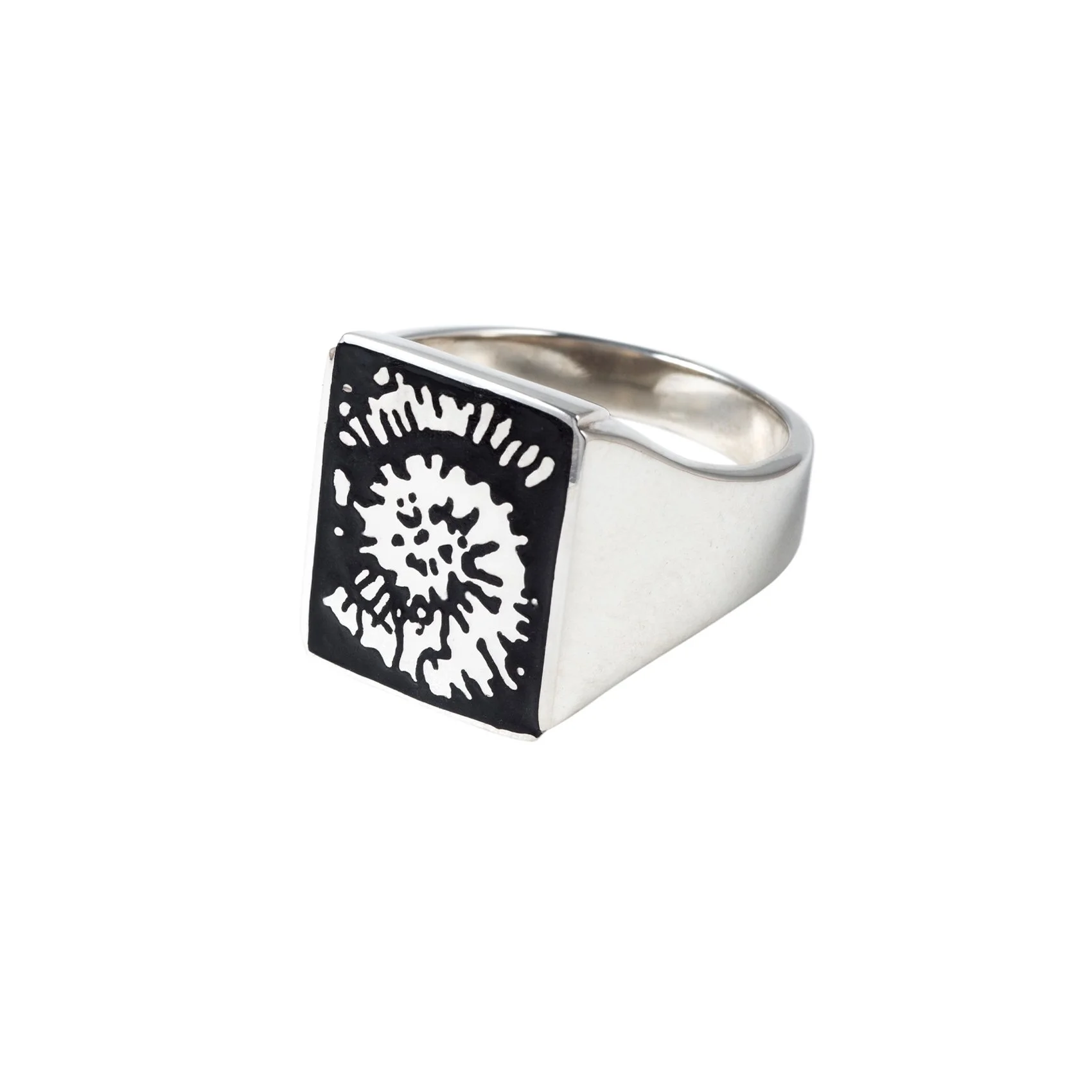 【JASON LE COMPTE】SPIRAL SIGNET RING 16号 SPIRAL II' LRG SIGNET — JASON Le COMPTE